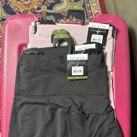 Lot‎ Of 5 Seamless Boy shorts Underwear By Sophia Vergara XL 2 Black 3 Lavender - Picture 7 of 7